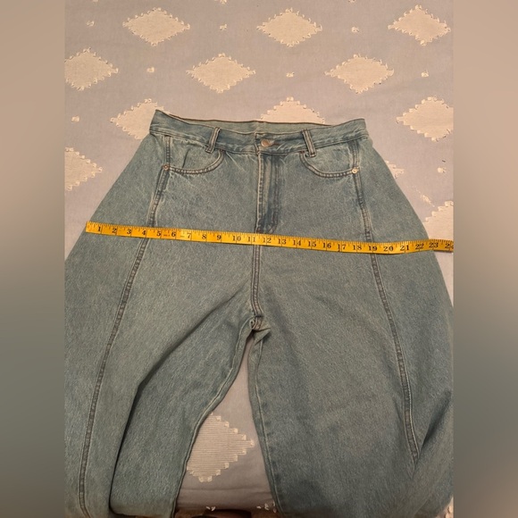 FARM Rio Blue Flare Wide Leg Jeans - Picture 11 of 12